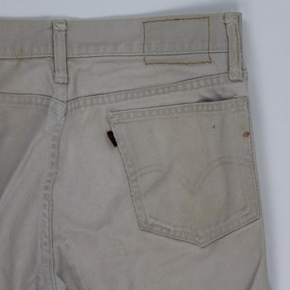Levi's Stone Grey Vintage Straight Leg Jeans 34W x 34L Cotton Denim