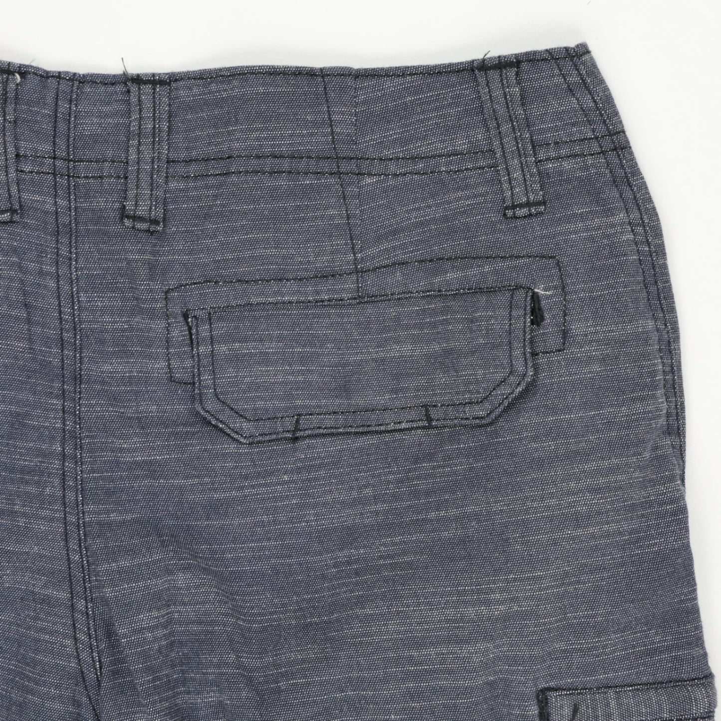 George Men's Cargo Shorts Grey Size 34 85 Cotton 15 Polyester