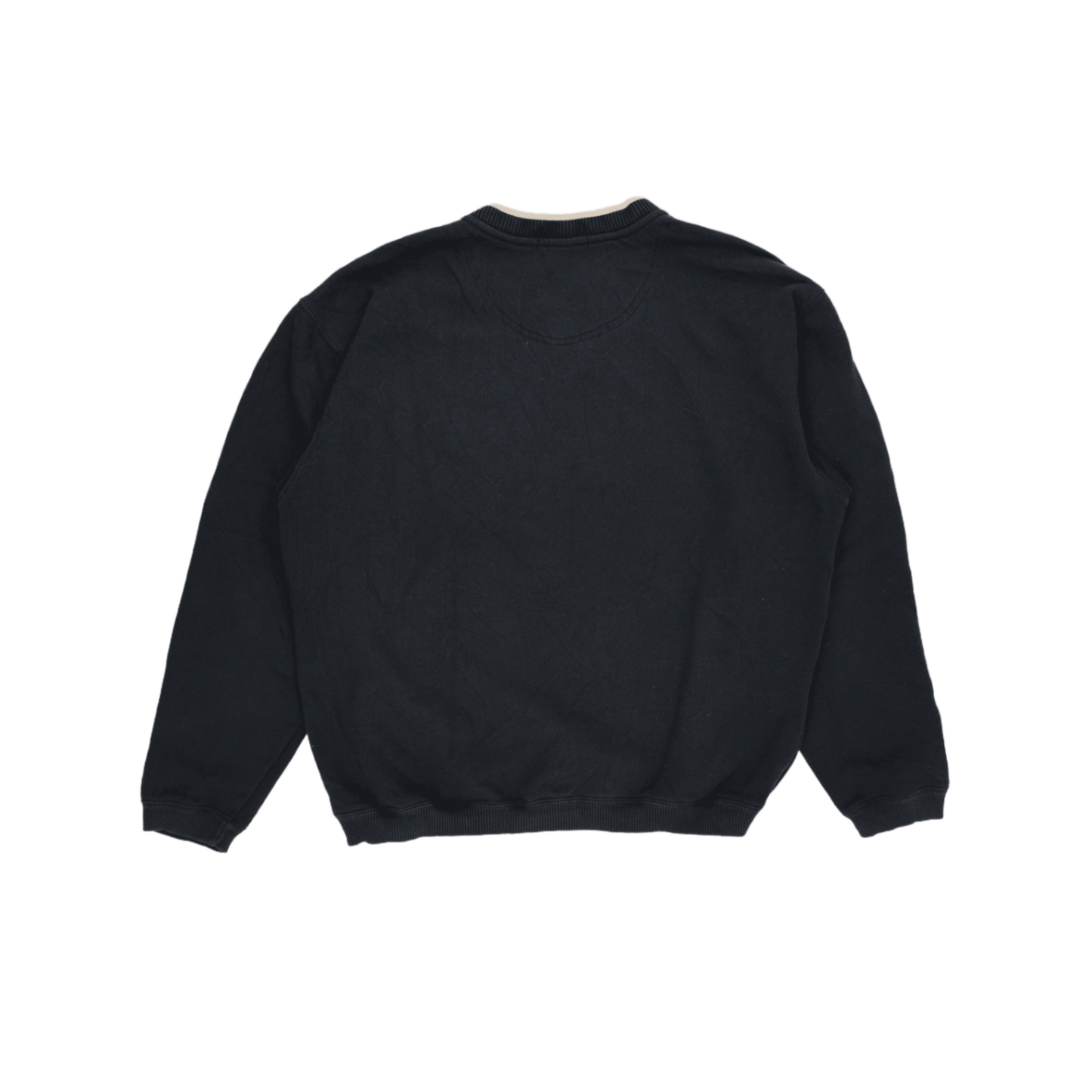 Antigua Baltimore Ravens Super Bowl XXXV Champions Vintage Pullover Sweatshirt Navy Large 60 Cotton 40 Polyester