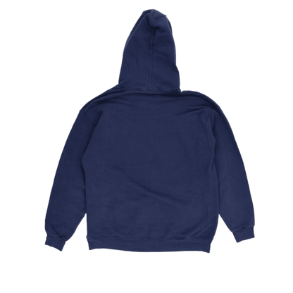 NFL Team Apparel New England Patriots AFC Champions Pullover Hoodie Navy Large Cotton Blend Vintage