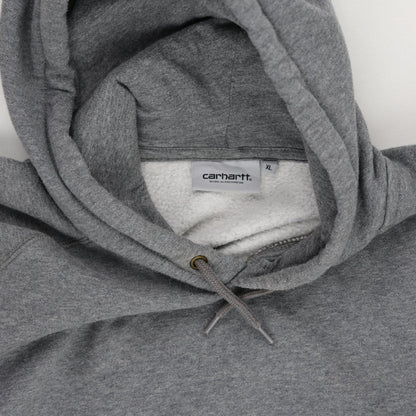 Carhartt Grey Pullover Hoodie XL Cotton Blend Hooded Sweatshirt for Men