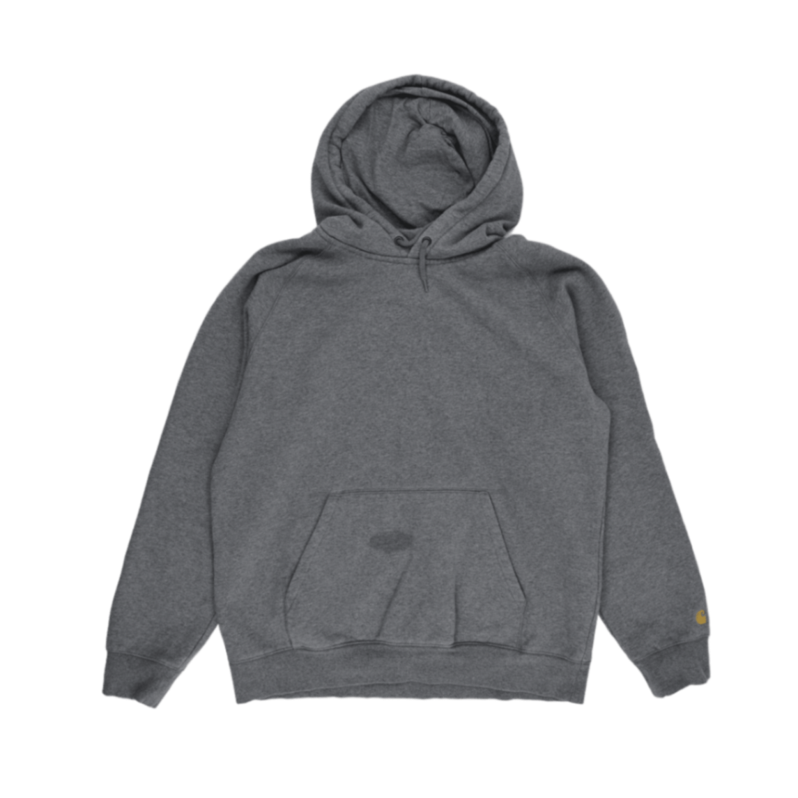 Carhartt Grey Pullover Hoodie XL Cotton Blend Hooded Sweatshirt for Men
