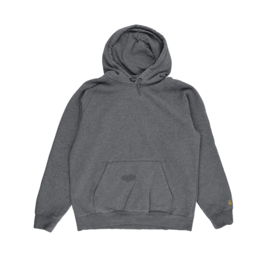 Carhartt Grey Pullover Hoodie XL Cotton Blend Hooded Sweatshirt for Men