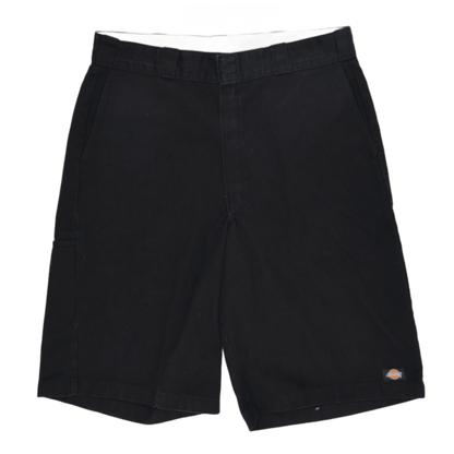 Dickies Black Work Shorts 38 Inch Waist Cotton Blend Mens