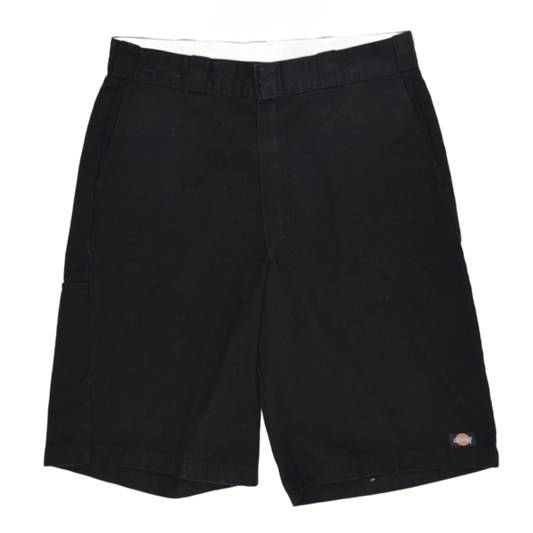 Dickies Black Work Shorts 38 Inch Waist Cotton Blend Mens