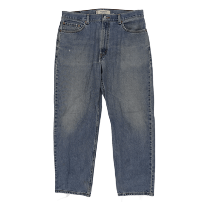 Levi's 550 Relaxed Fit Men's Vintage Jeans Blue W36 L32 100% Cotton