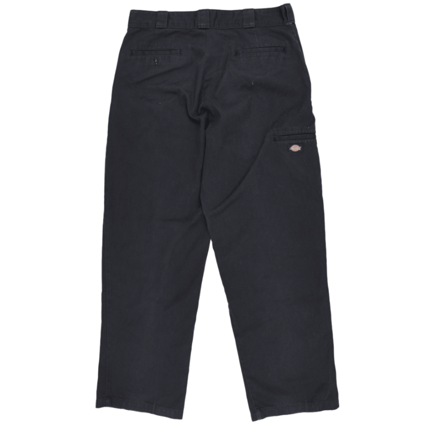 Dickies Black Work Trousers 34W 32L Cotton Vintage Mens