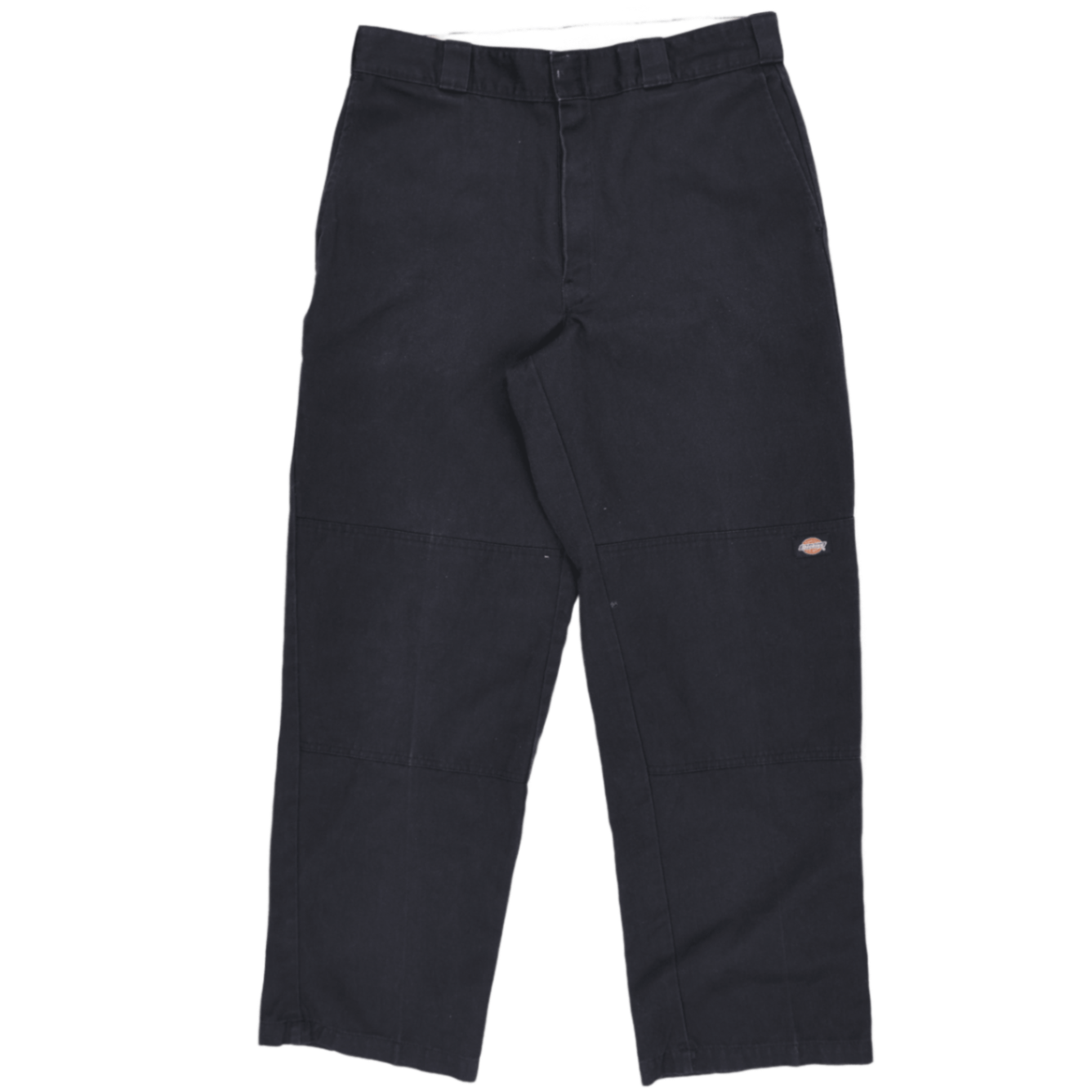 Dickies Black Work Trousers 34W 32L Cotton Vintage Mens