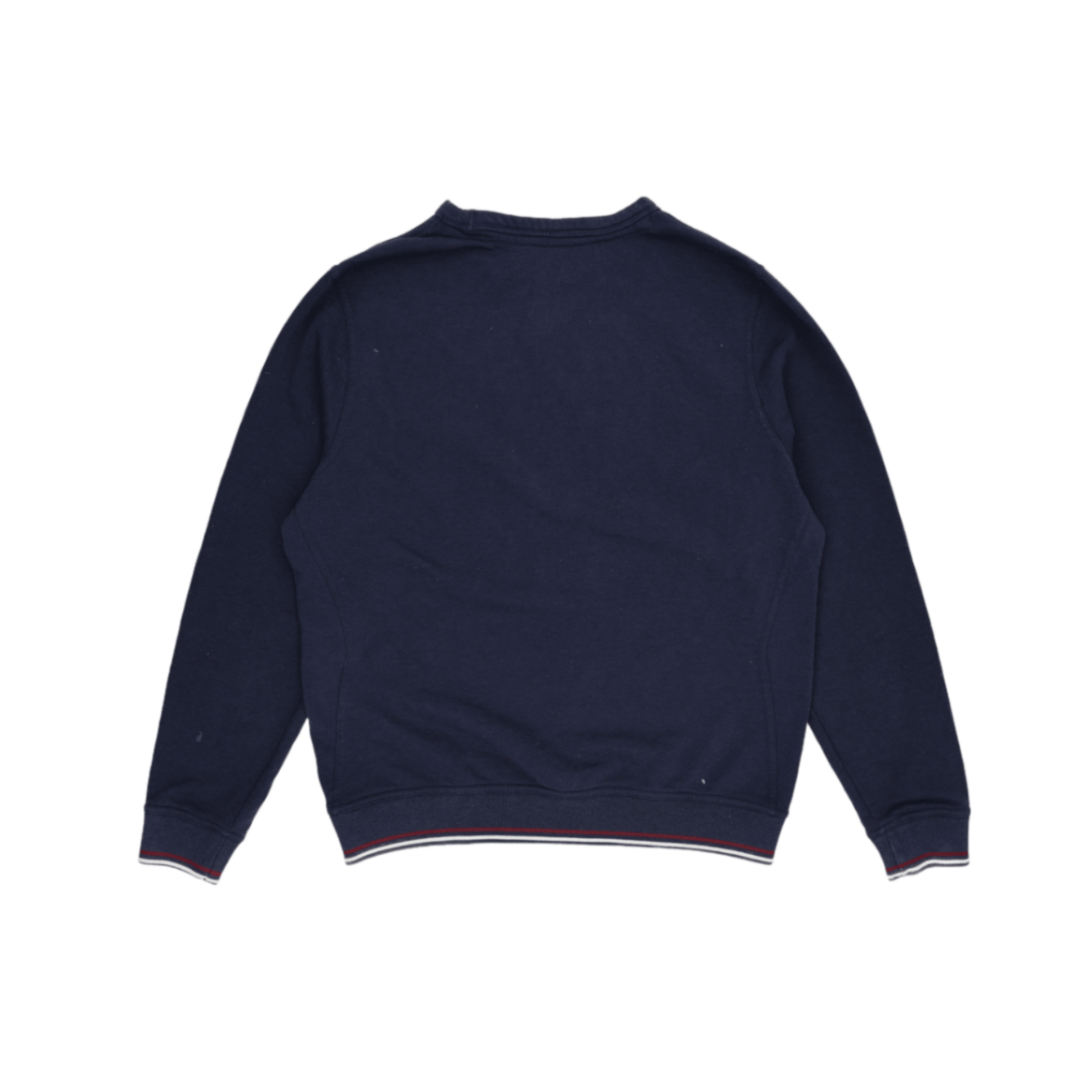 New Balance Navy Blue Cotton Sweatshirt Large Crew Neck Casual Activewear
