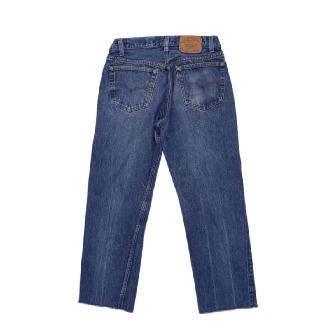 Levi's 501 Original Fit Blue Jeans W33 L34 Straight Leg Vintage Cotton