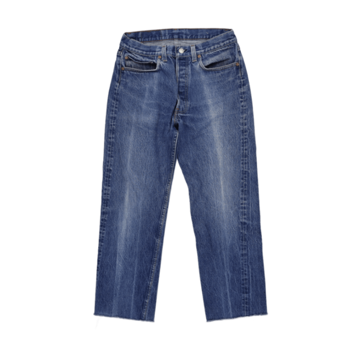 Levi's 501 Original Fit Blue Jeans W33 L34 Straight Leg Vintage Cotton
