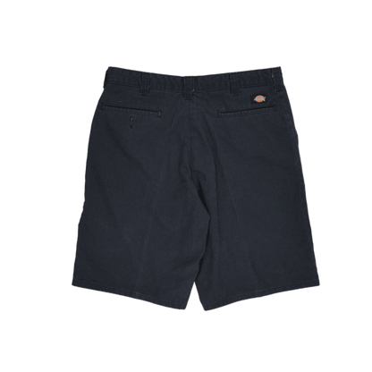 Dickies Black Relaxed Fit Shorts 40 Waist 29 cm Inseam 65 Polyester 35 Cotton