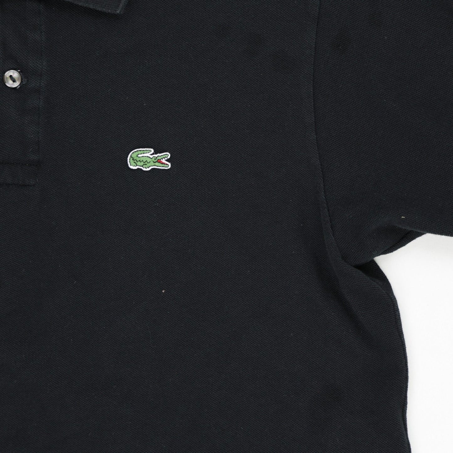 Lacoste Classic Polo Shirt Black Large 100 Percent Cotton Mens