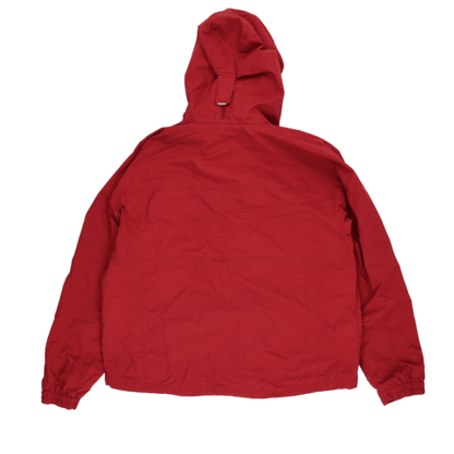 L.L. Bean Men's Hooded Jacket Red XL 100% Nylon Outdoor Jacket
