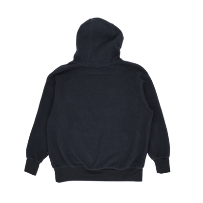 Nike Black Sherpa Fleece Pullover Hoodie for Men Size Small 100 Percent Polyester