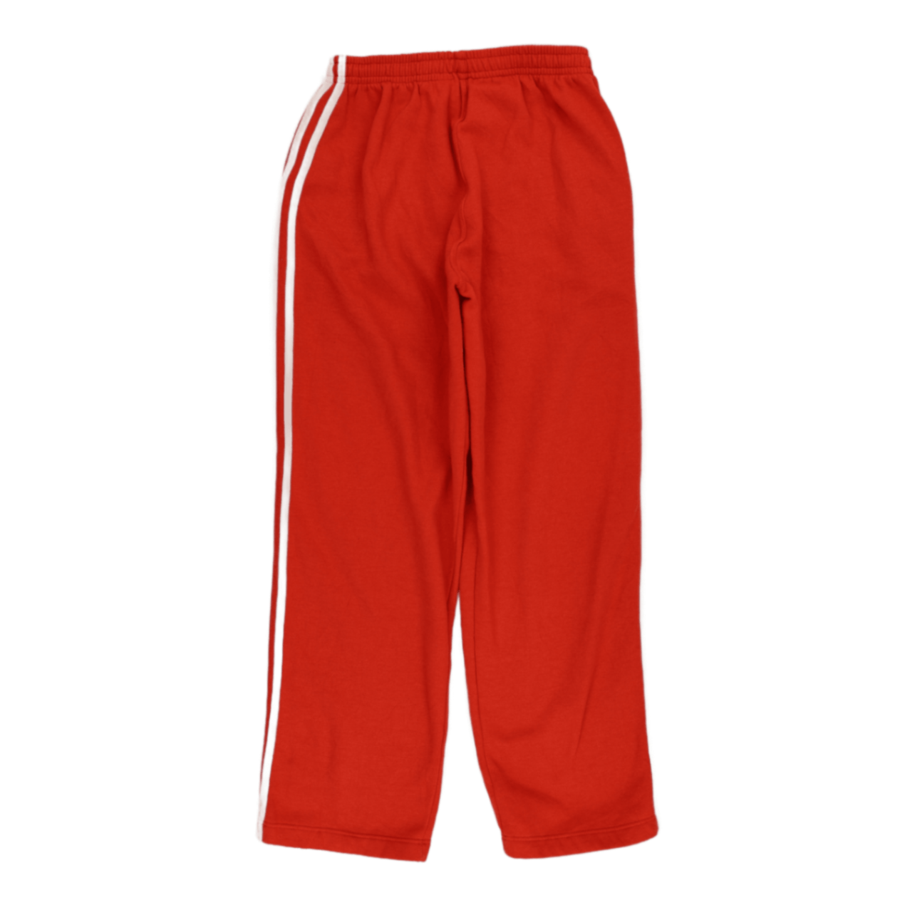 adidas Vintage Red Track Pants Men's Medium Cotton Blend Joggers