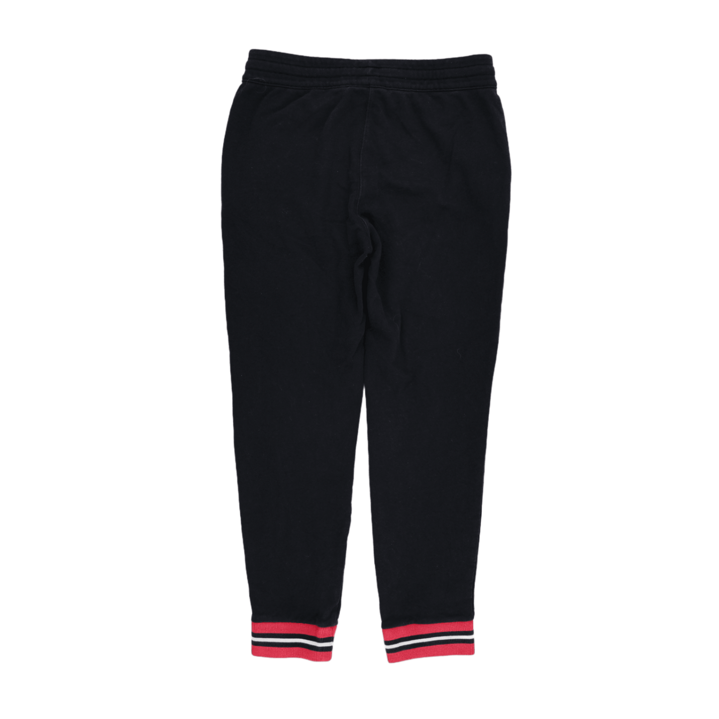 Champion Black Red Stripe Joggers Mens Medium Cotton Blend 76 cm Inseam 38 cm Waist