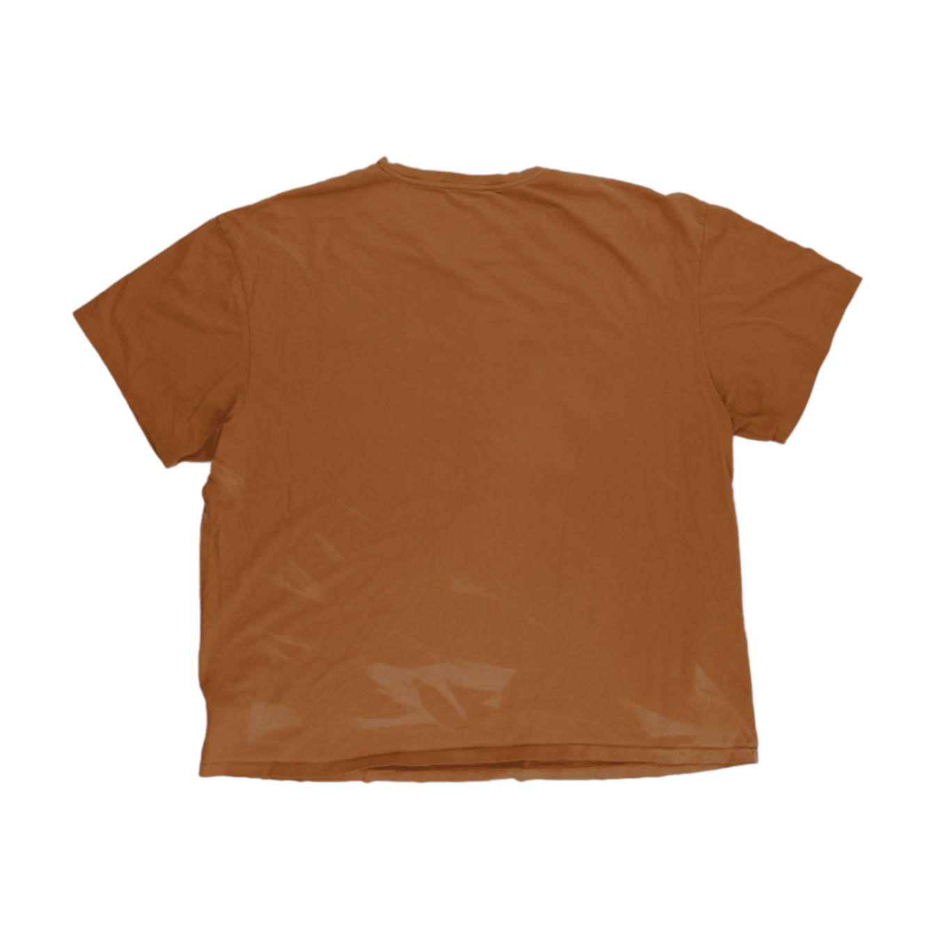 Polo Ralph Lauren Brown V Neck T Shirt 2X Big 100 Cotton