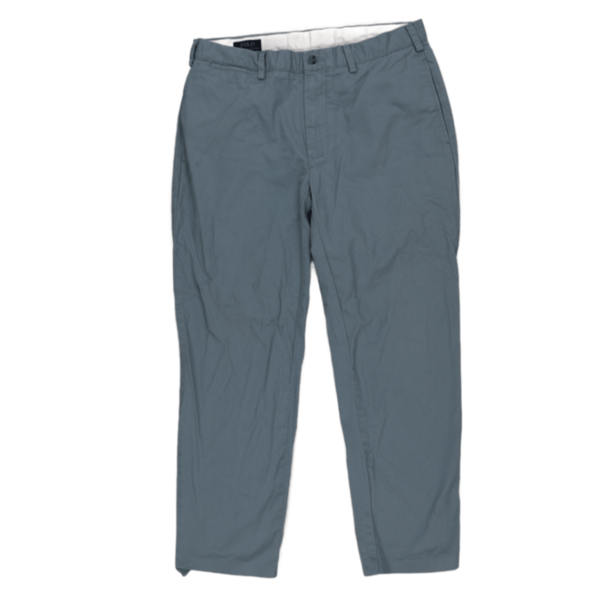 Ralph Lauren Polo Classic Chino Trousers Blue 34 34 Cotton