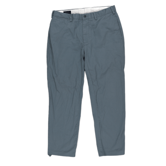 Ralph Lauren Polo Classic Chino Trousers Blue 34 34 Cotton