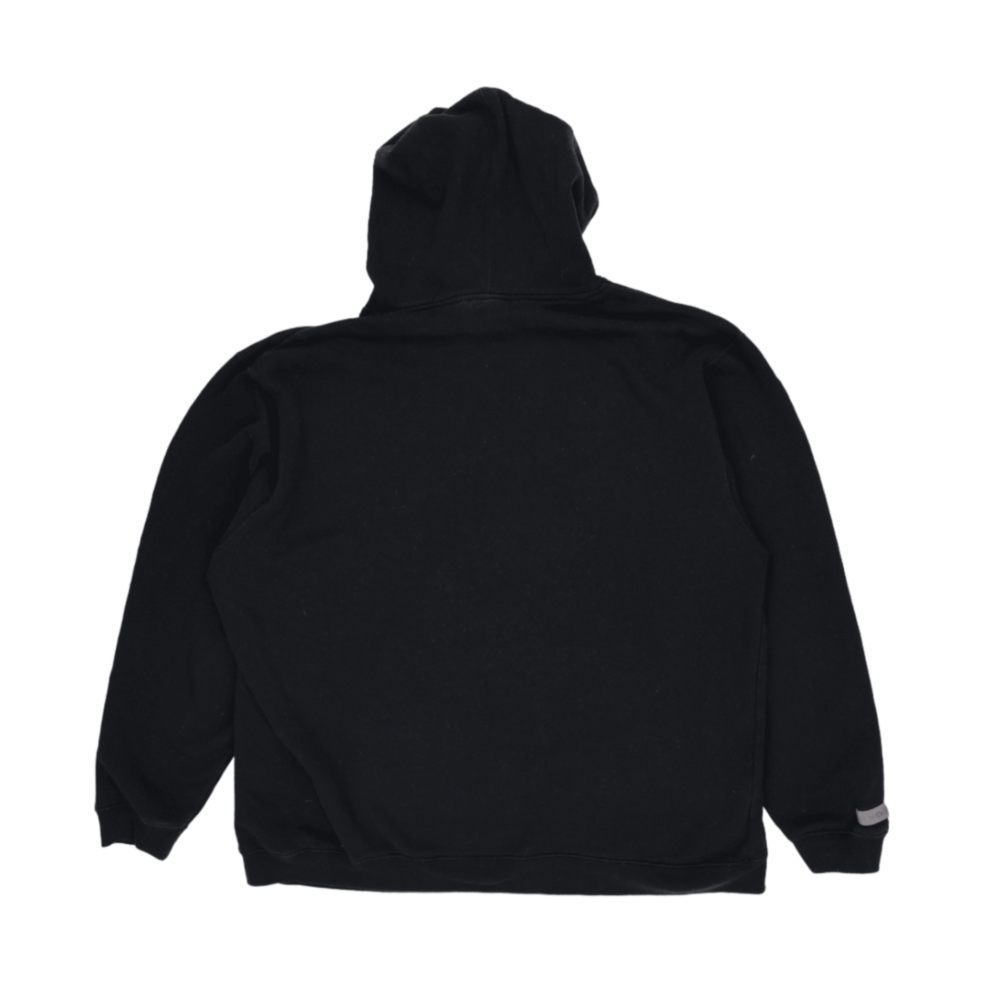 Le Coq Sportif Vintage Black Pullover Hoodie Men Large Cotton Blend