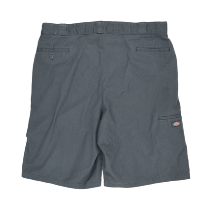 Dickies Men's Work Shorts Charcoal Grey 36W 100% Cotton 10.5 Inch Inseam