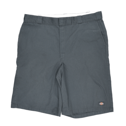 Dickies Men's Work Shorts Charcoal Grey 36W 100% Cotton 10.5 Inch Inseam