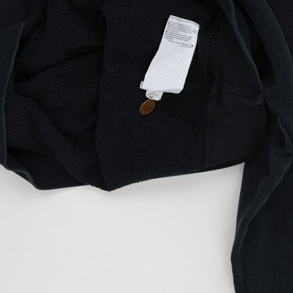 Nike Black Fleece Crew Neck Sweatshirt Large Cotton Blend Mens Activewear