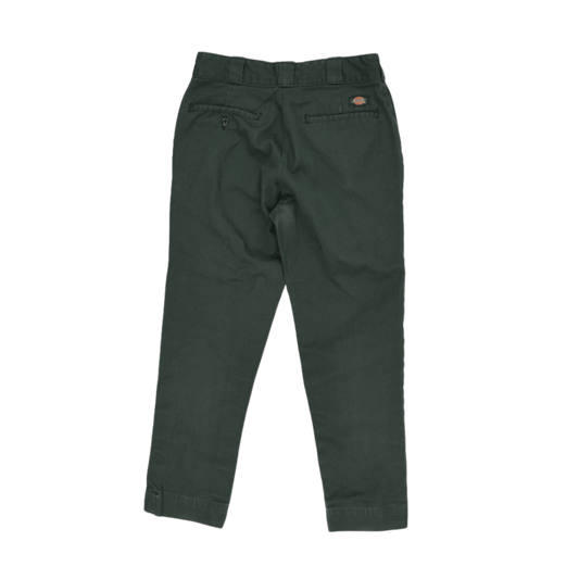Dickies 873 Original Work Trousers Forest Green 31x32 65% Polyester 35% Cotton Men's