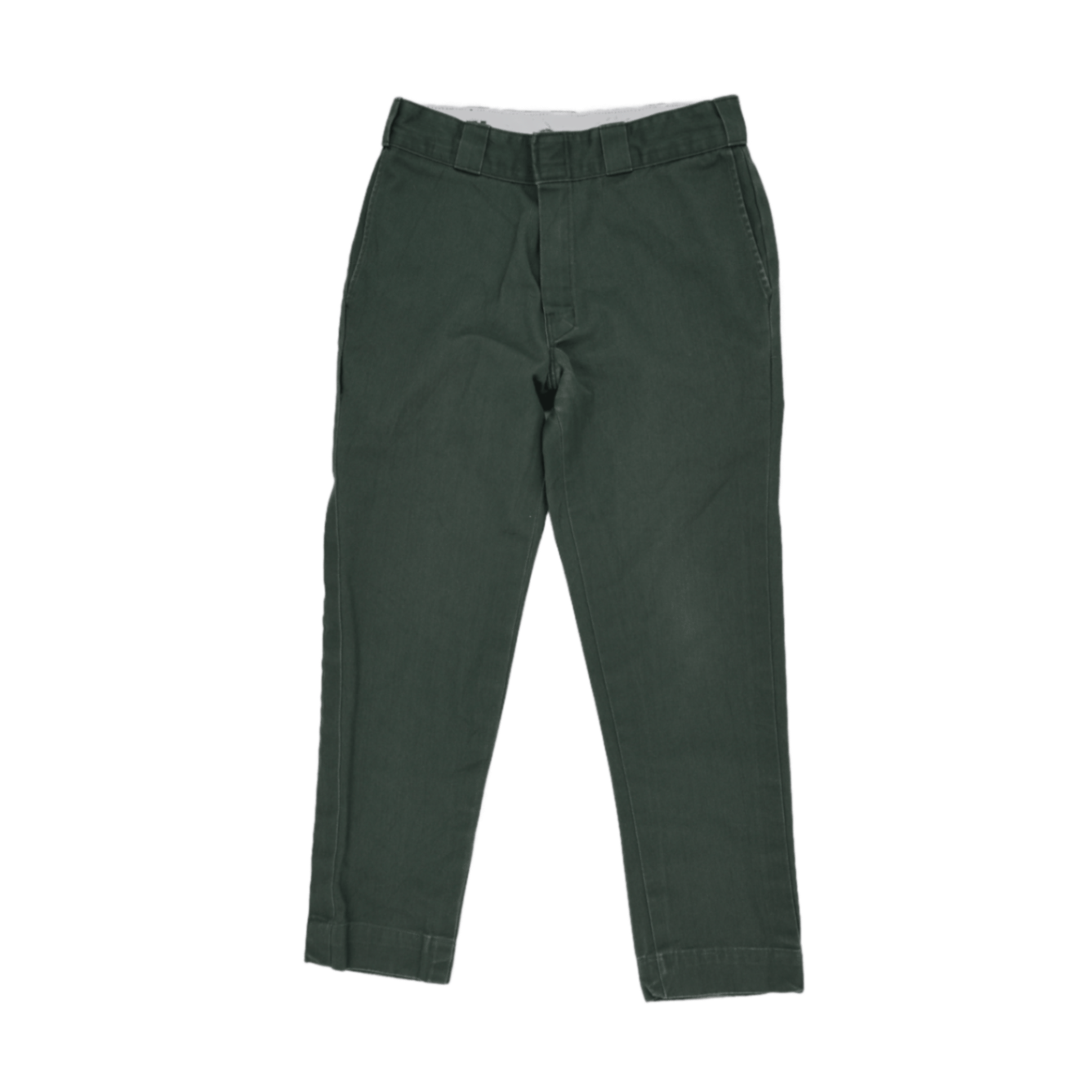 Dickies 873 Original Work Trousers Forest Green 31x32 65% Polyester 35% Cotton Men's