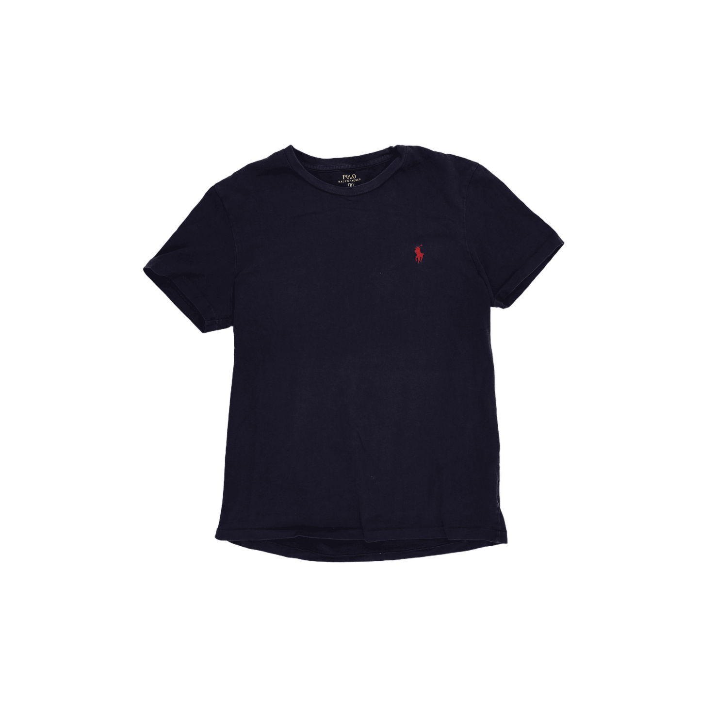 Ralph Lauren Classic T-Shirt Navy Small Cotton Crew Neck