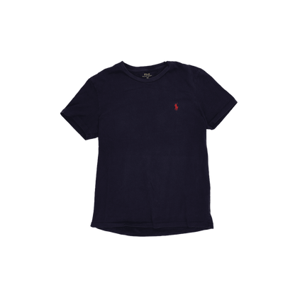 Ralph Lauren Classic T-Shirt Navy Small Cotton Crew Neck