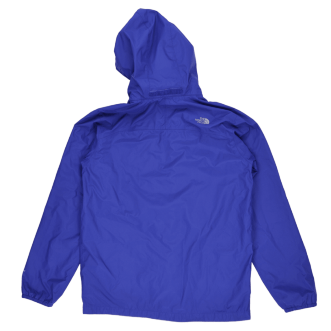 The North Face Boys XL Lightweight Blue Hooded Waterproof Jacket Synthetic Outdoor