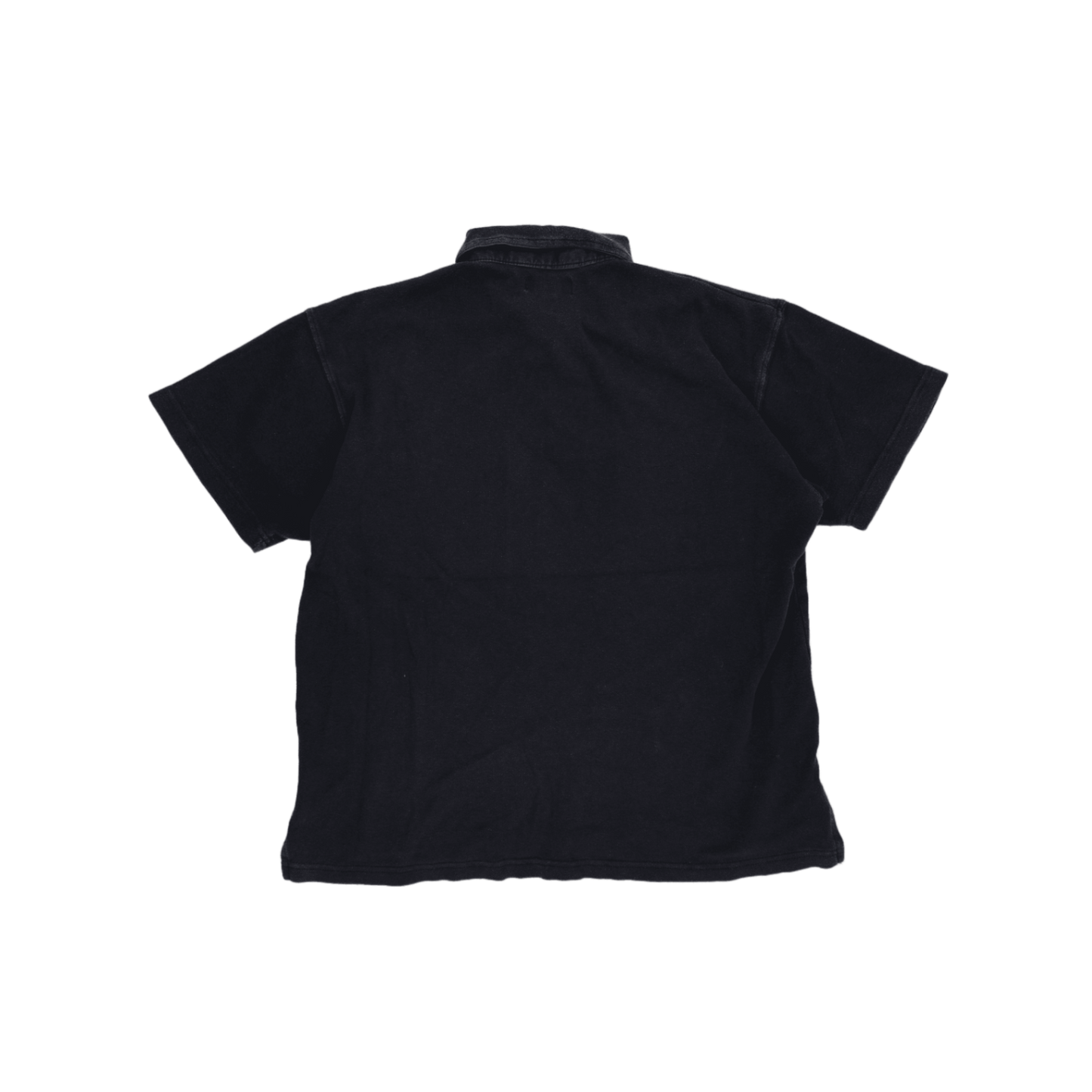 Ralph Lauren Polo Jeans Co Vintage Black Casual Polo Shirt Medium Cotton