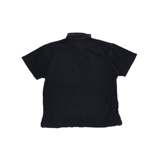 Ralph Lauren Polo Jeans Co Vintage Black Casual Polo Shirt Medium Cotton