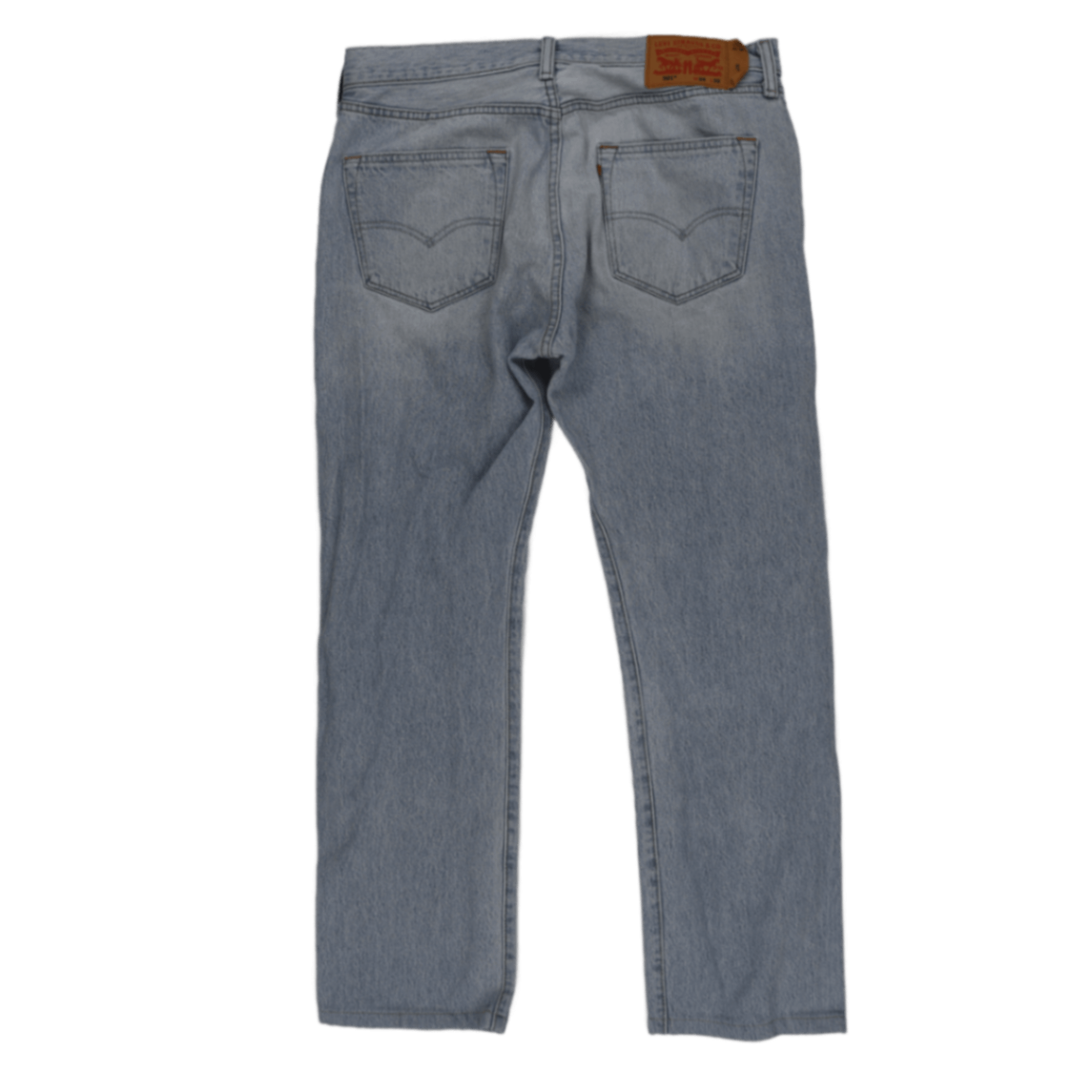 Levi's 501 Light Blue Denim Jeans W34 L32 Straight Fit Vintage Cotton