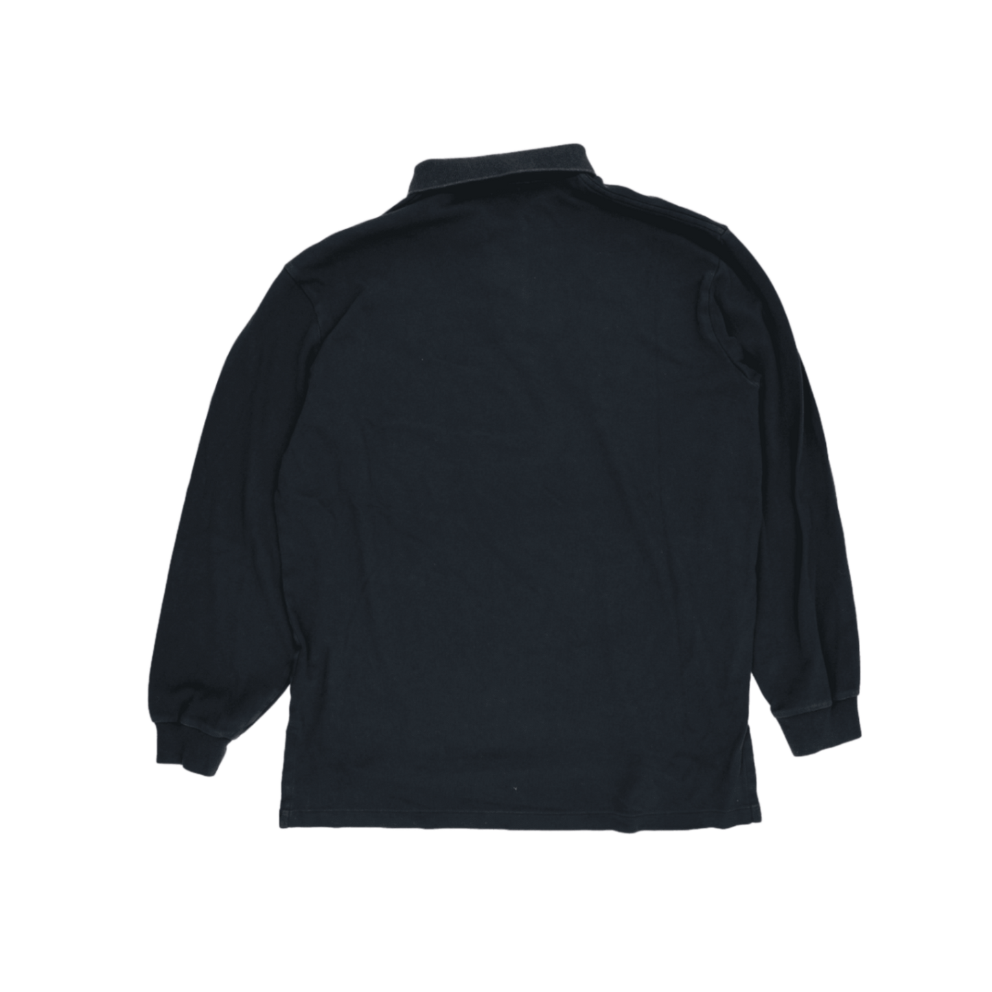 Ralph Lauren Black Long Sleeve Polo Shirt Size Large 100 Percent Cotton