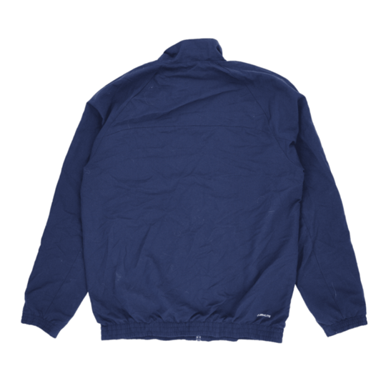 adidas Essentials Track Jacket Navy Blue Men Size M Polyester