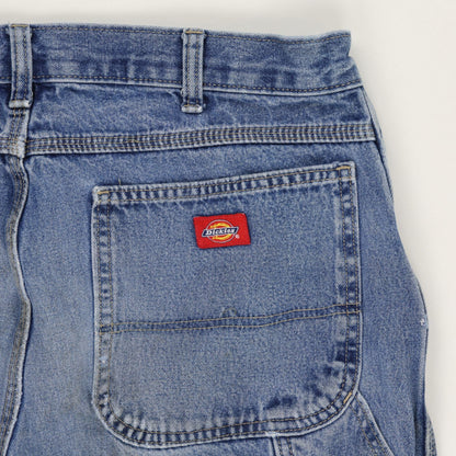 Dickies Vintage Carpenter Jeans Blue W35 L32 Cotton Denim