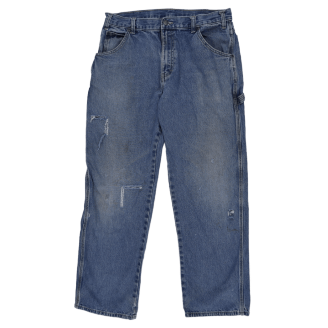 Dickies Vintage Carpenter Jeans Blue W35 L32 Cotton Denim