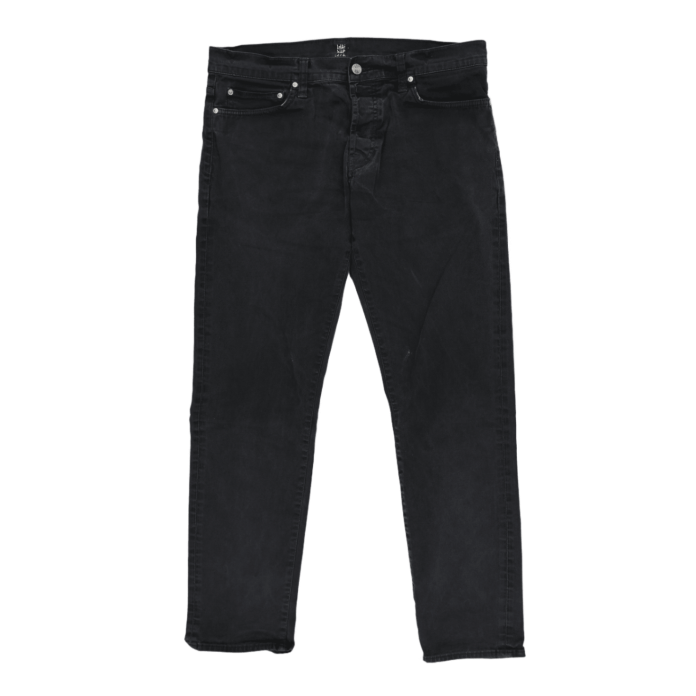 Carhartt WIP Klondike Pants Black Stone Wash 32W x 32L 100% Cotton Men's Workwear