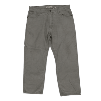 Levi's 569 Relaxed Straight Trousers Grey W36 L30 99 Cotton 1 Elastane