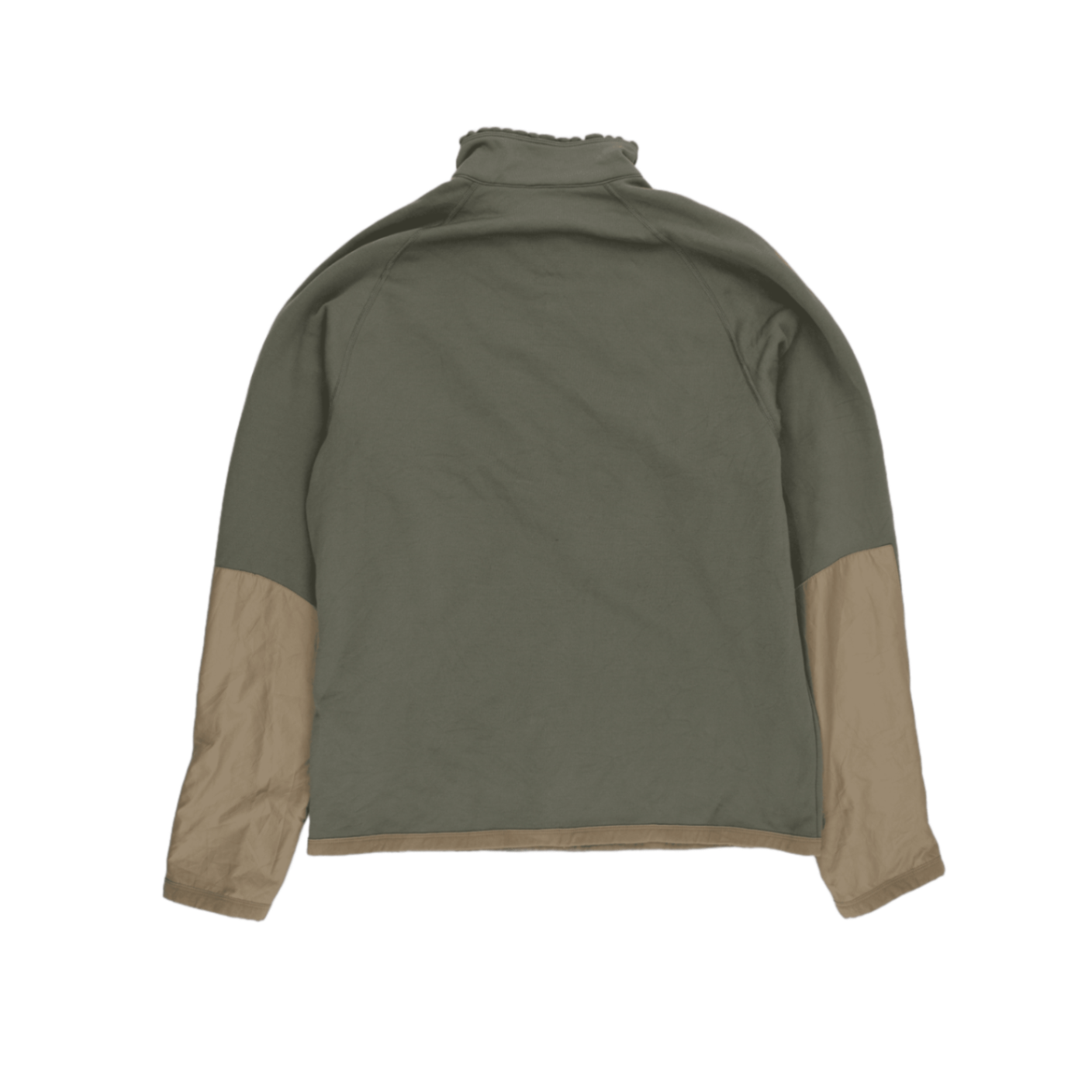 Nike ACG Olive Quarter Zip Pullover Fleece for Men Size Large Polyester