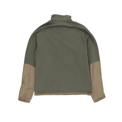 Nike ACG Olive Quarter Zip Pullover Fleece for Men Size Large Polyester