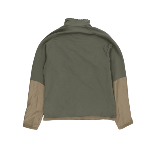 Nike ACG Olive Quarter Zip Pullover Fleece for Men Size Large Polyester