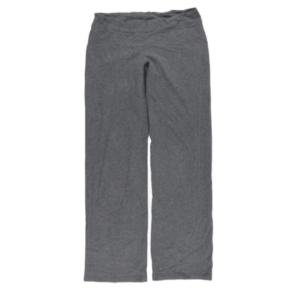 Lululemon Grey Cotton Straight Leg Lounge Trousers UK Size 12
