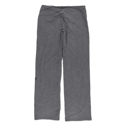 Lululemon Grey Cotton Straight Leg Lounge Trousers UK Size 12