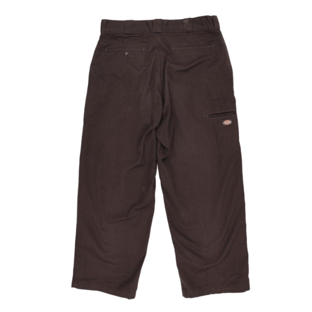 Dickies Brown Work Trousers 38in Waist 30in Inseam Cotton Men's Clothing