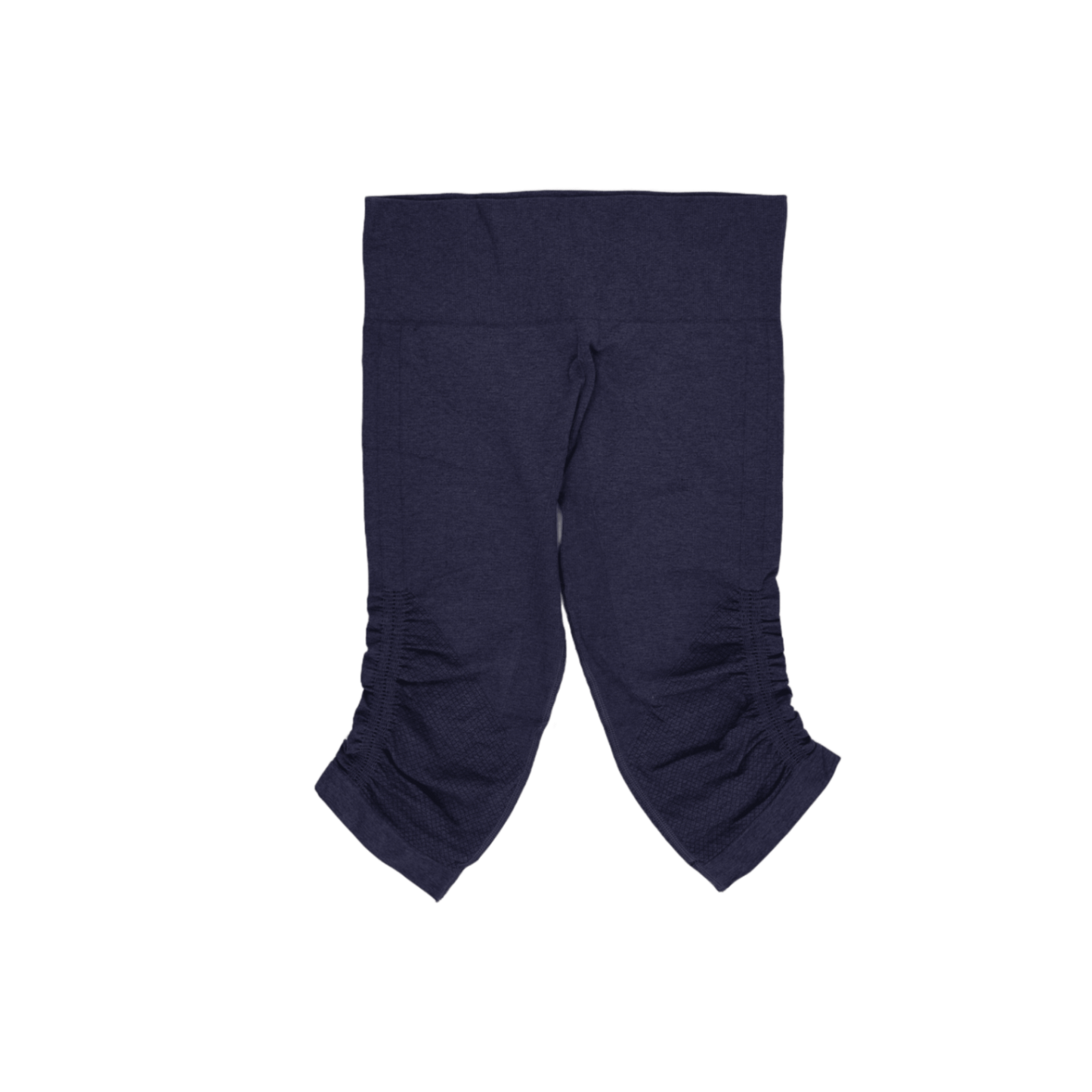 Lululemon Navy Blue Cropped Leggings Size Small Stretch Blend
