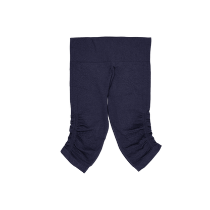 Lululemon Navy Blue Cropped Leggings Size Small Stretch Blend